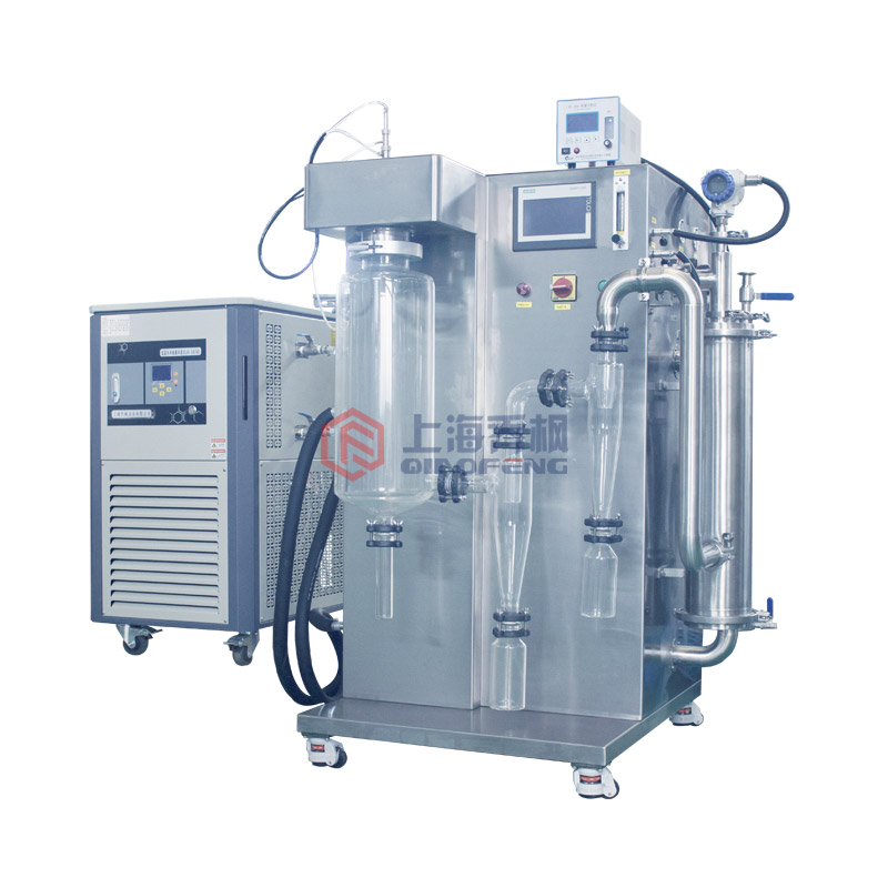 實驗型閉路 氮氣循環噴霧干燥機 QFN-BL-D1玻璃干燥室款