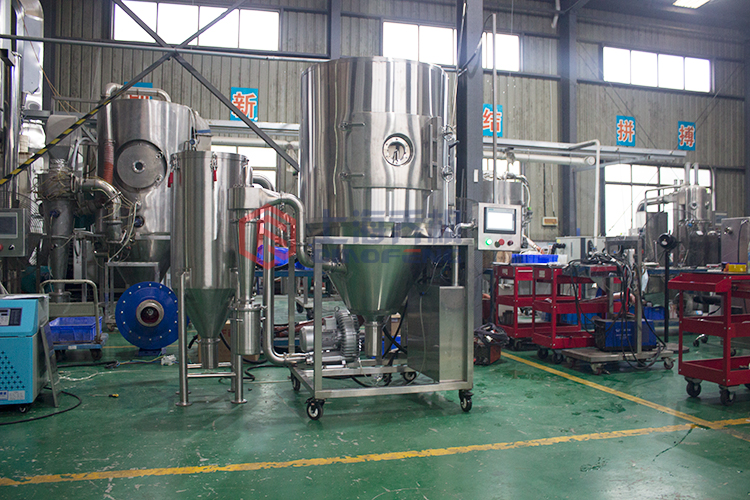 噴霧干燥設(shè)備的組成及特點(diǎn)？